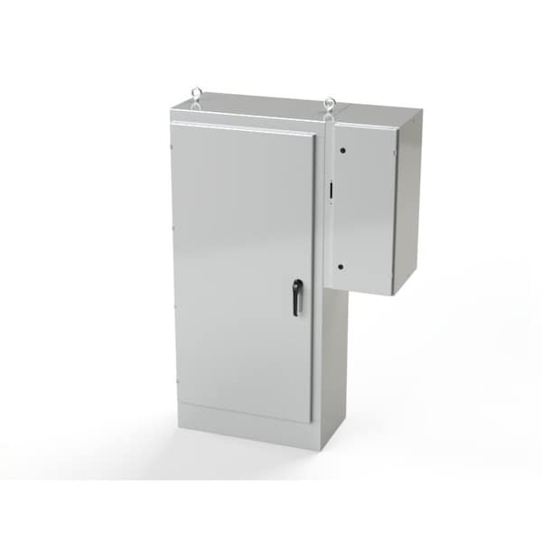 Saginaw Control & Engineering 3 Point Latch with Padlock Handle Electrical Enclosures, 72 in H, 18 in D, 33-1/2 in W SCE-72XD3418 - main